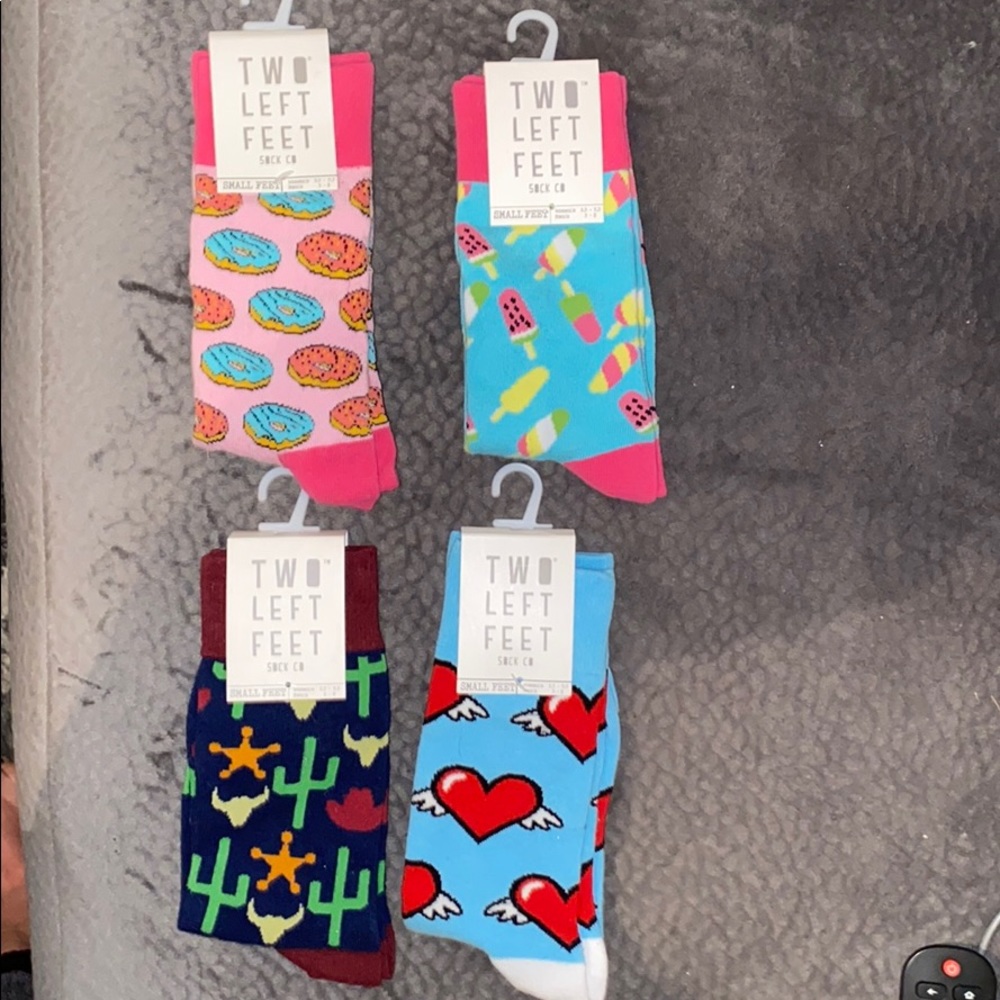 BN two left feet unisex socks